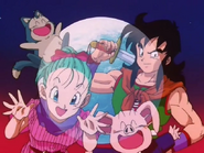 Recuerdo de bulma,yamcha,oolong y puar