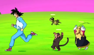Kaiosama persigue a goku