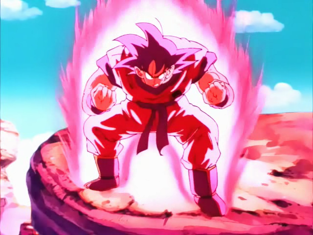 Resultado de imagem para Goku Kaioken