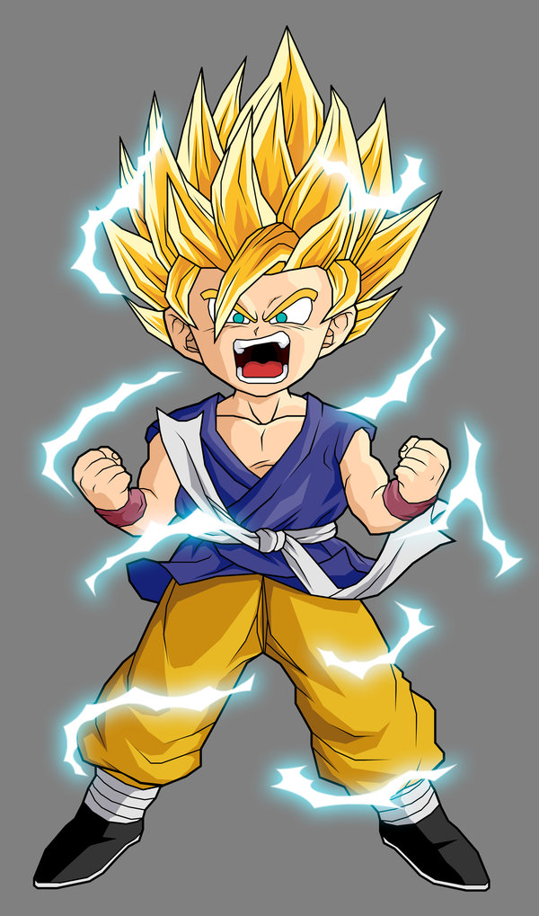 Image Gt Kid Goku Super Saiyan 2 By Dbzataricommunity Dragon