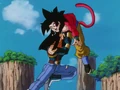 Super 17 vs ssj4 goku