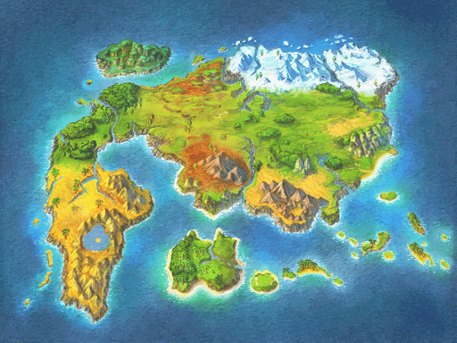 Dragon ball earth map Dragon ball earth map
