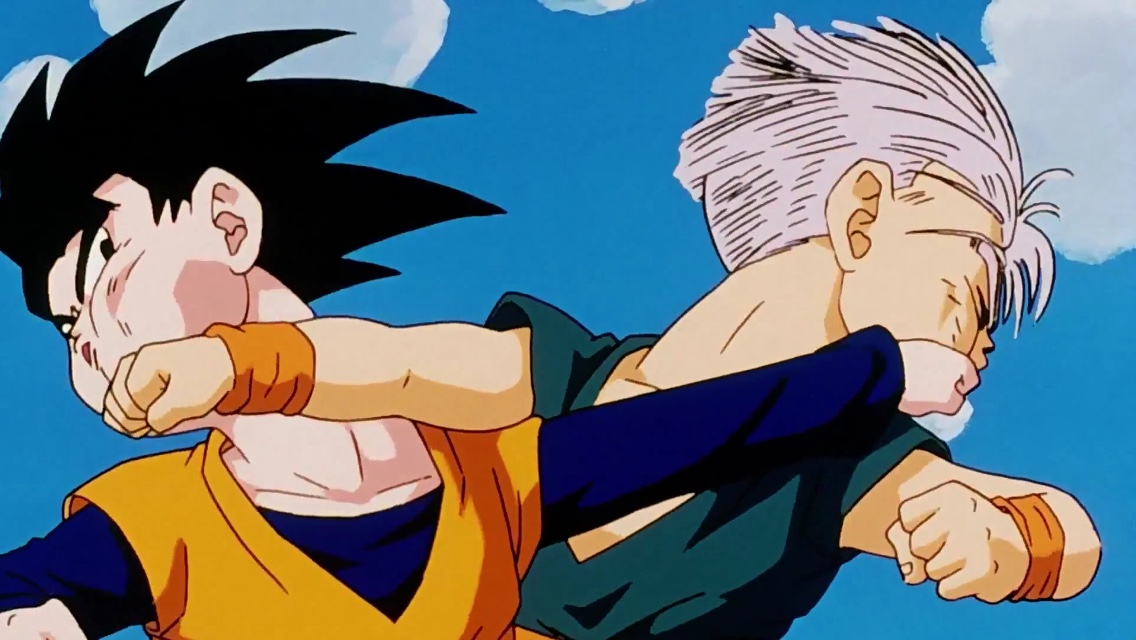 Image Goten Vs Trunks Dragon Ball Wiki Fandom Powered By Wikia