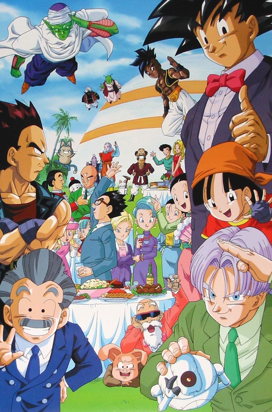 Image - Official Poster of Dragon Ball GT.png | Dragon ...