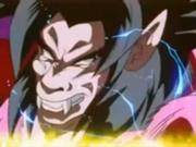 Goku trannsformandose