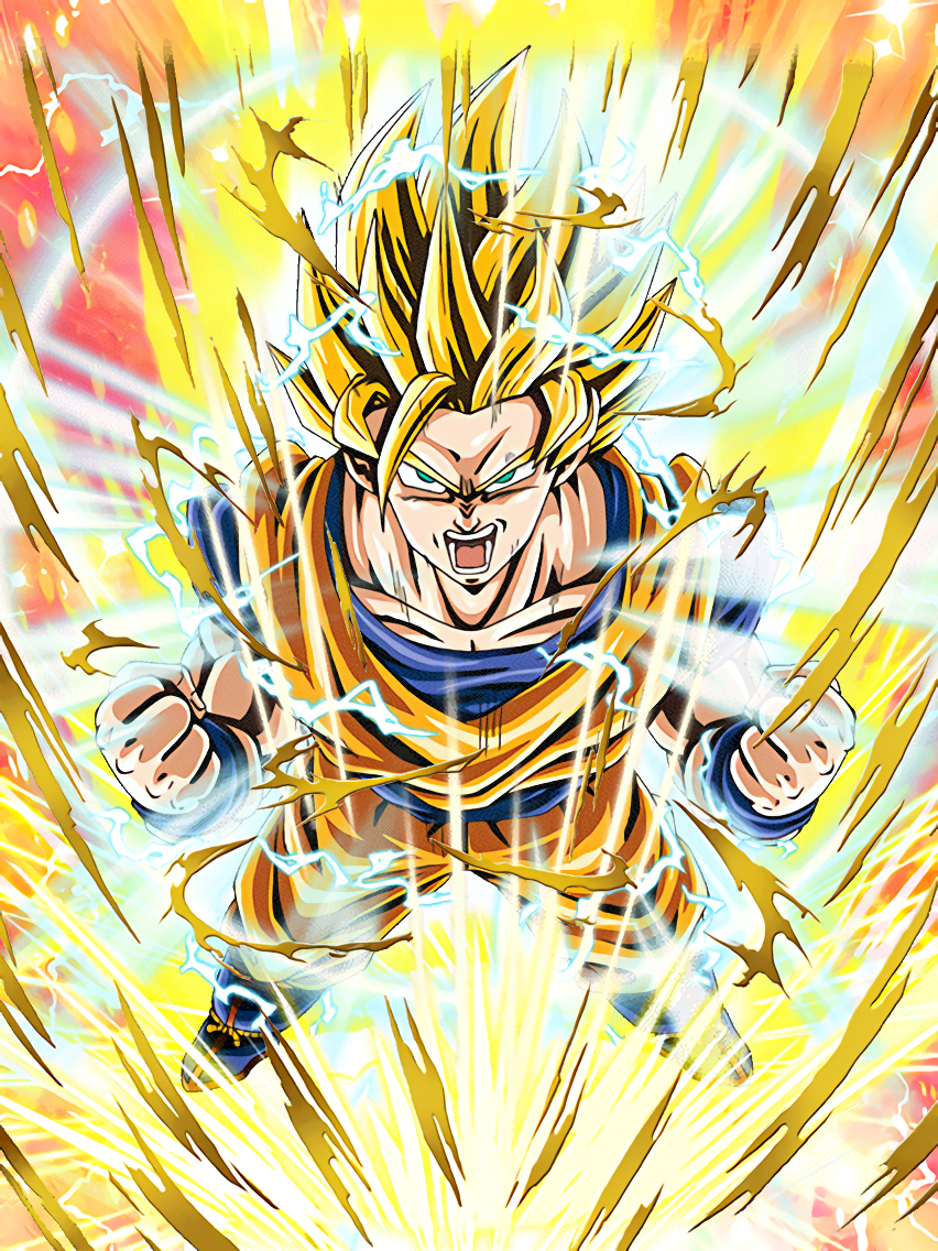 Resultado de imagem para Goku Super Saiyajin 2