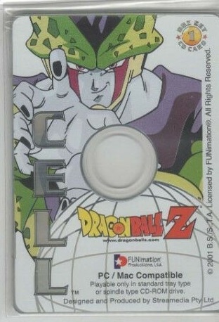Dragon Ball Z Collectible Cd Picture Cards Dragon Ball Wiki