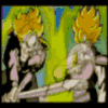 Goku trunks fingerfight