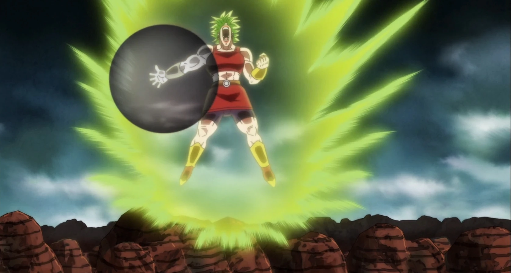 Image Female broly kale strong attack energy wave by windyechoes