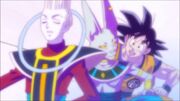 Whis, Goku e Beerus verso l'Universo 10