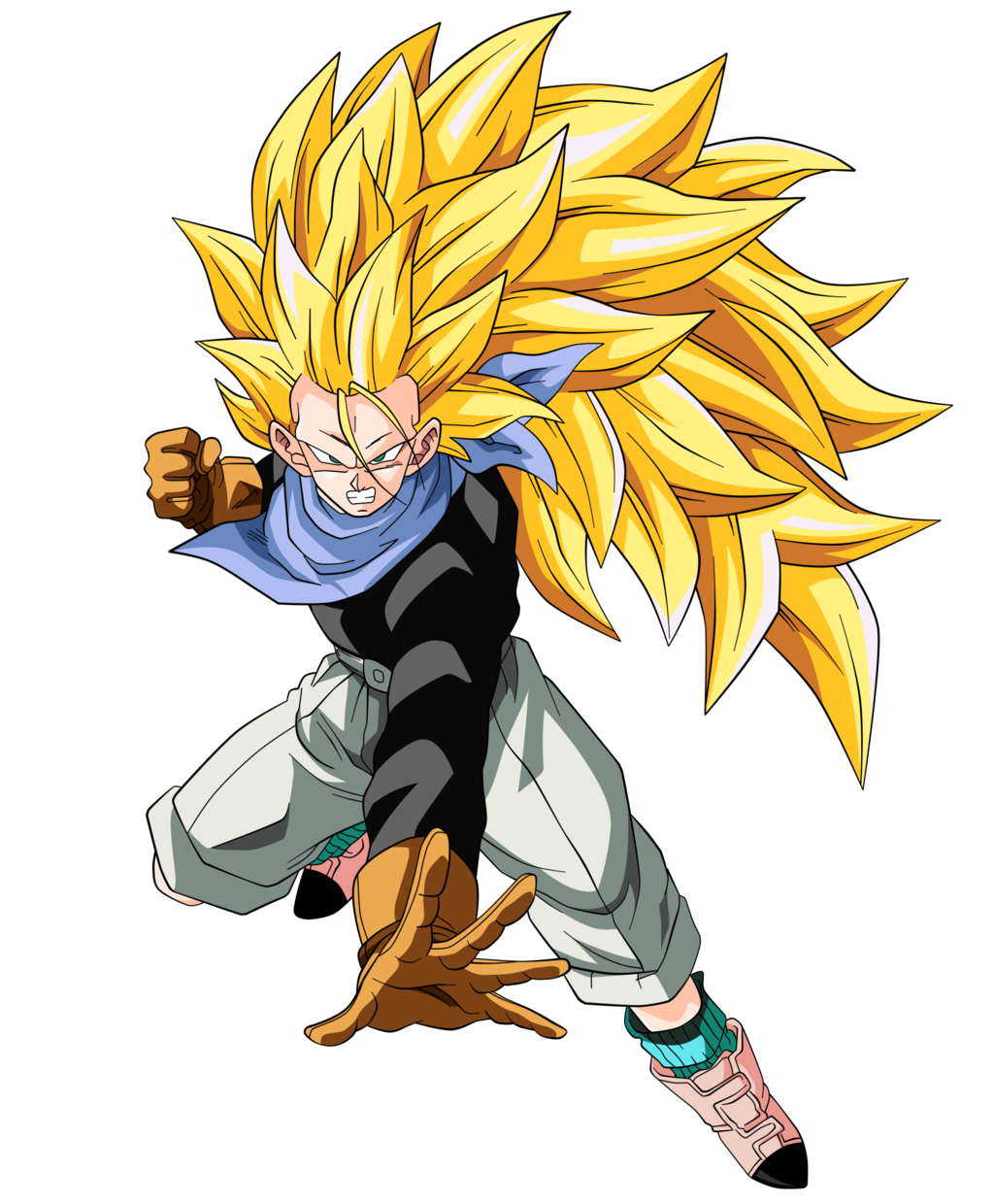Imagen Trunks GT ssj3.png Dragon Ball Wiki FANDOM powered by Wikia