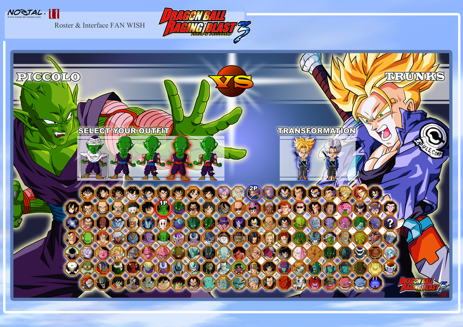 Image - Dragon Ball Raging Blast 3 Roster.png | Dragon Ball Wiki | FANDOM powered by Wikia