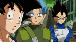 Trunks is Black and Copy-Vegeta
