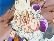 Abrazo de Oso-Freezer vs Goku Super Saiyan