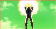 Ataque de Energía Saiyan -Vegeta en su combate con Freezer
