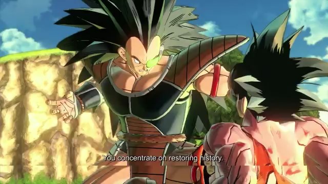 image raditz and goku jpg dragon ball wiki fandom powered by wikia