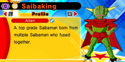 DB Fusions Saibamen Fusion Saibaking (Character Profile)