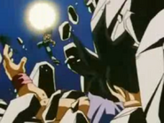 Uub apunto de atacar a Goku