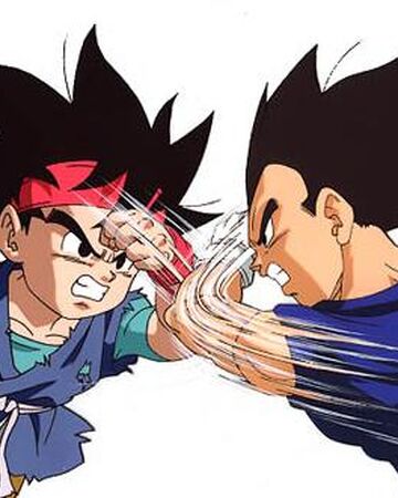 Son Goku Jr Vs Vegeta Jr Dragon Ball Wiki Fandom