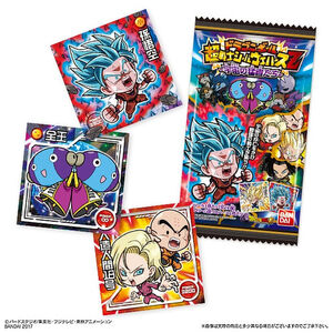 Dragon Ball Super Warriors Sticker Wafers Z Dragon Ball Wiki