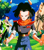 Android 17 Dragon Ball Wiki Fandom Powered By Wikia - android 17 ranger shirt roblox code