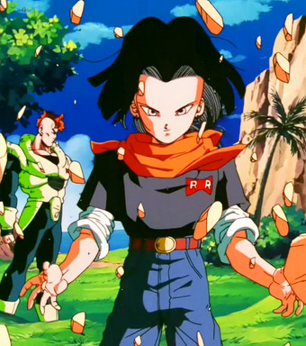 Android 17 Dragon Ball Wiki Fandom - scatter finger beam card roblox