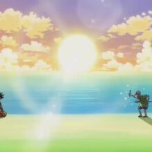 Goku And Krillin Back To The Old Familiar Training Ground