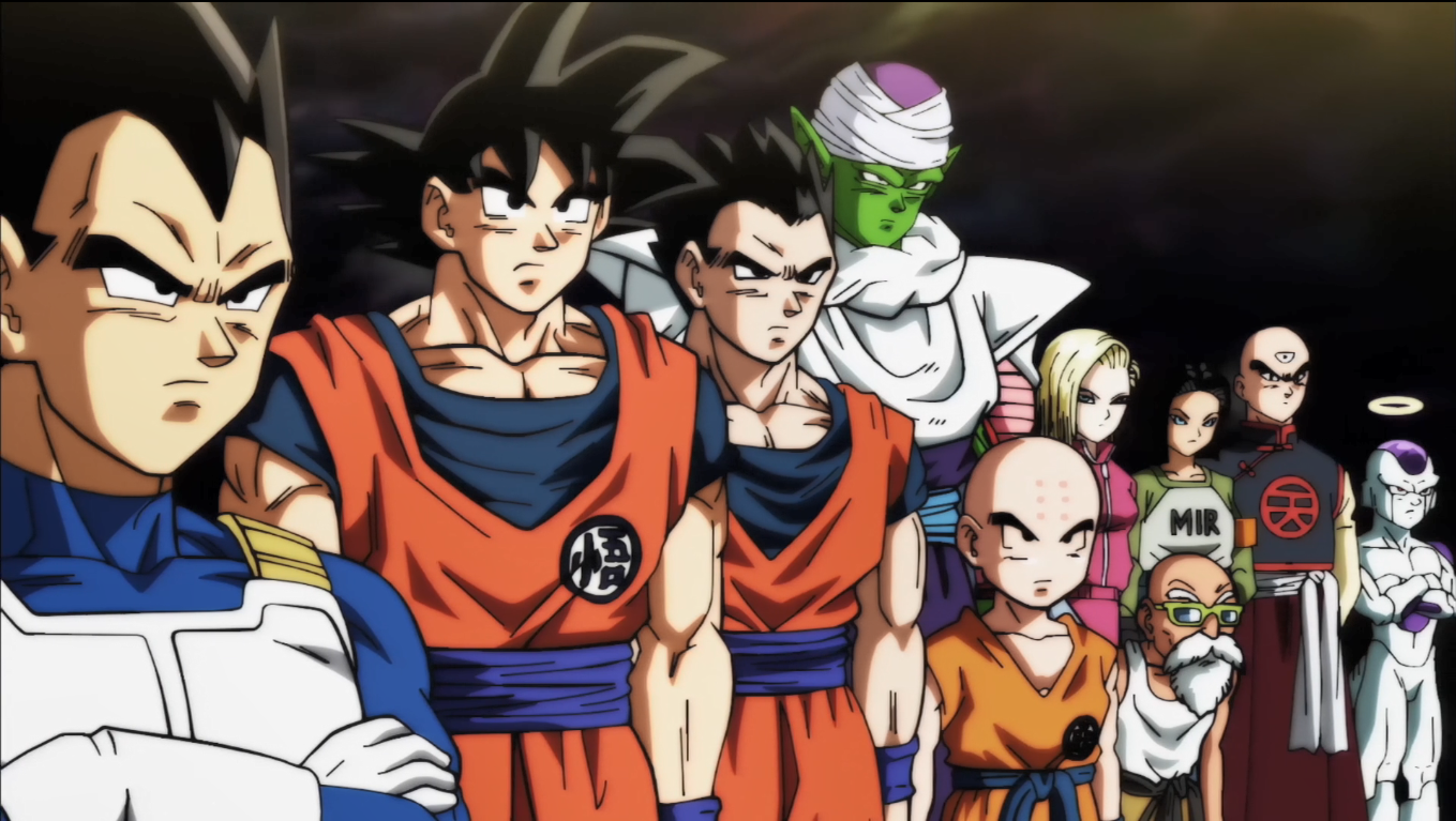 Resultado de imagem para tournament of power universe 7 team