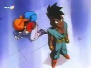 Uub vs Baby Vegeta 1