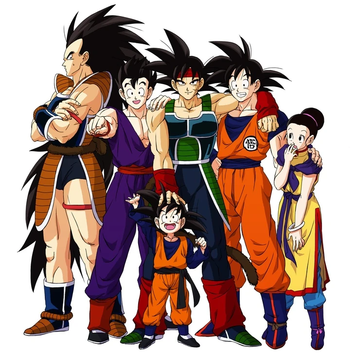 Imagen Son Goku's family.jpg Dragon Ball Wiki FANDOM powered by Wikia