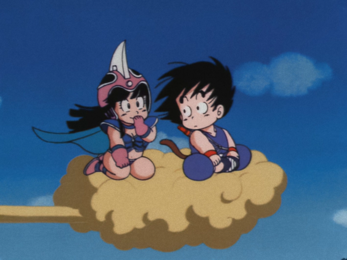 Image Chichiandgokuonthenimbus Png Dragon Ball Wiki Fandom