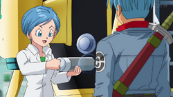 Bulma is Monaca Time Machine