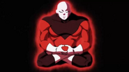 Jiren meditando