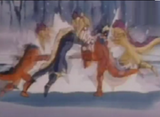 Monsters atttack goku