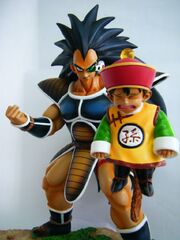 Raditz resin-statue