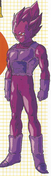 Cloned Vegeta art