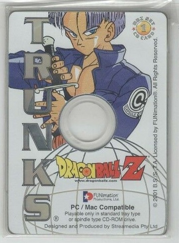 Dragon Ball Z Collectible Cd Picture Cards Dragon Ball Wiki