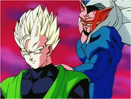 Dabura ataca a gohan