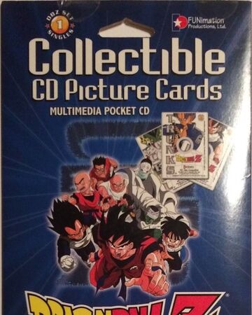 Dragon Ball Z Collectible Cd Picture Cards Dragon Ball Wiki