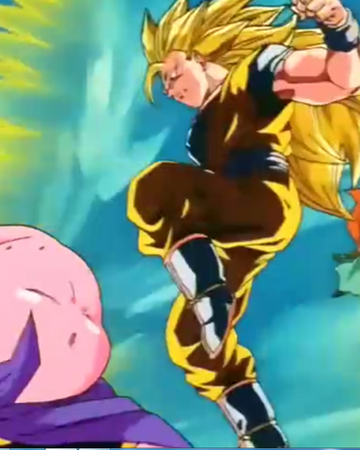 Son Goku Supersaiyano 3 Vs Boo Gordo Dragon Ball Wiki Fandom