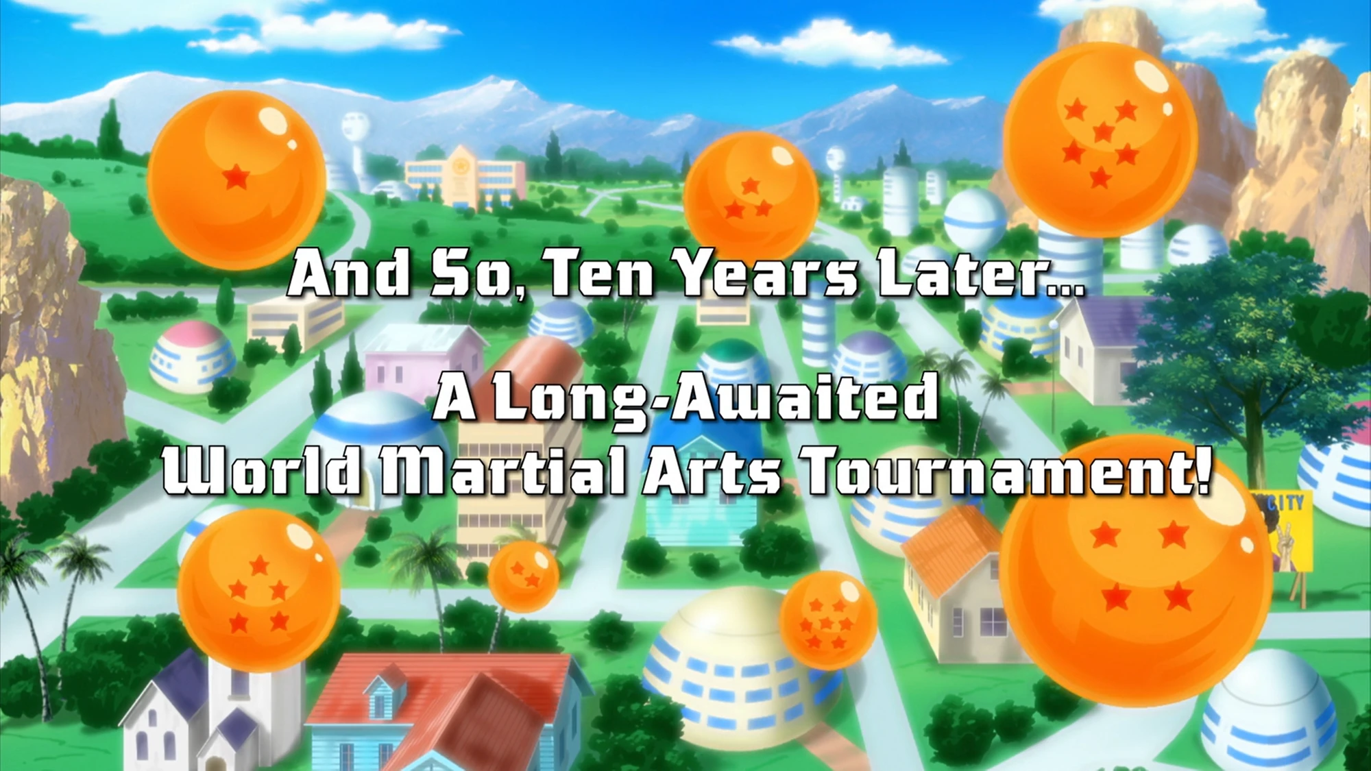 And So, Ten Years Later... A LongAwaited World Martial Arts Tournament! Dragon Ball Wiki Fandom