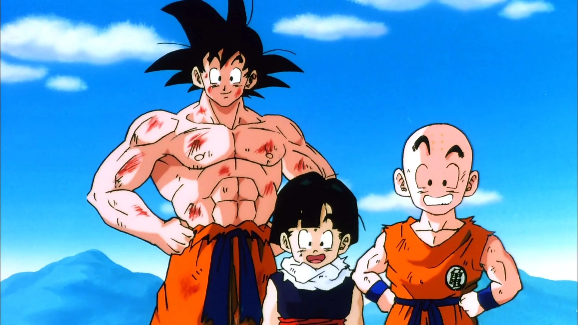 Image Goku, Krillin, and Gohan (Lord Slug).jpg Dragon Ball Wiki