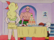 Lunch, Chaoz, Ten y una restrato de Arale