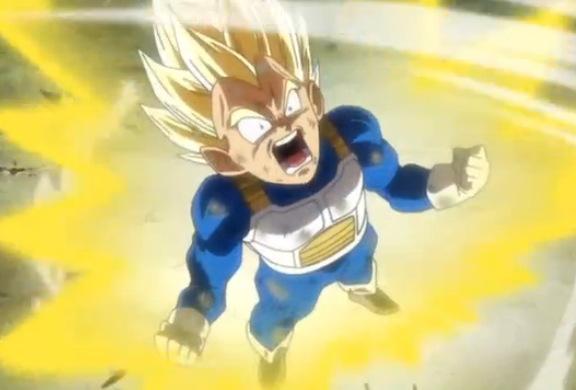 vegeta training pop