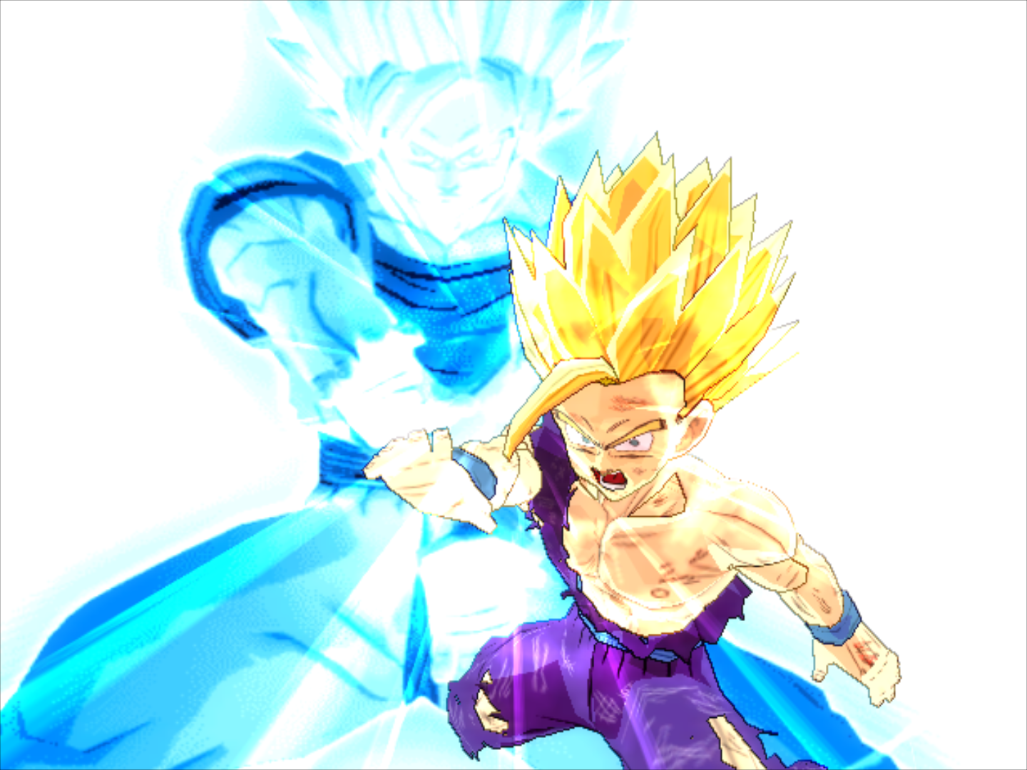 Father-Son Kamehameha | Dragon Ball Wiki | FANDOM powered ...