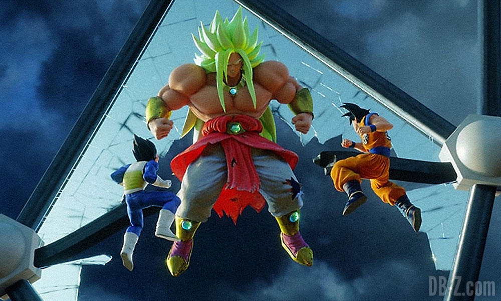 vegeta ssj god broly