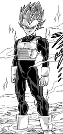 Vegeta super saiyan red
