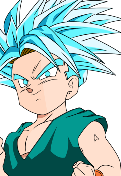 Goten e trunks ssj blue render by desertwiggle-dat73tw