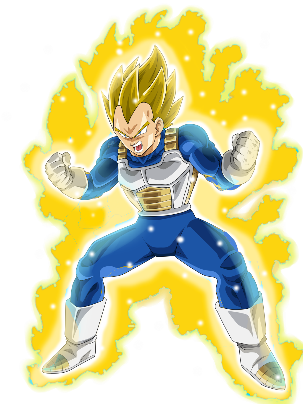 ssj blue aura