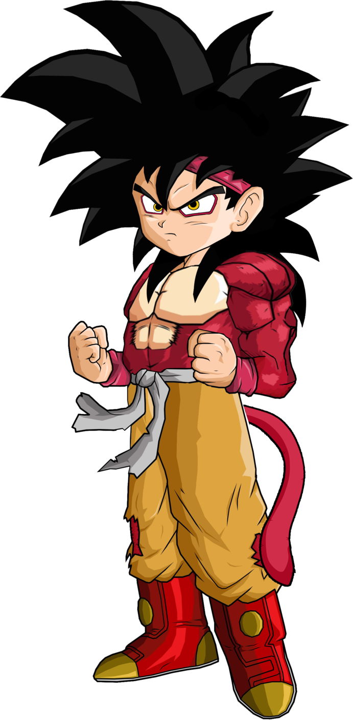 Image - Goku Jr SSJ4 by SpongeBoss.png | Dragon Ball AF ...